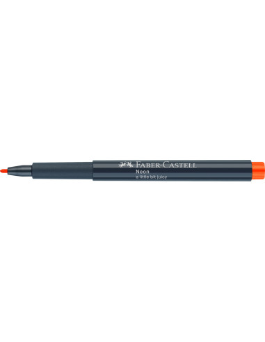 FC160815-10,Marker creativ portocaliu neon Faber-castell - Set 10