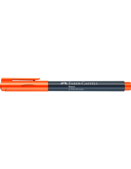 FC160815-10,Marker creativ portocaliu neon Faber-castell - Set 10