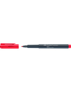 FC160821-10,Marker creativ rosu neon Faber-castell - Set 10 2
