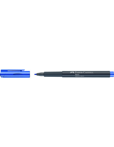 FC160851-10,Marker creativ albastru neon Faber-castell - Set 10