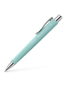 FC241105,Pix cu mecanism si grip bleu caraibe poly ball Faber-castell