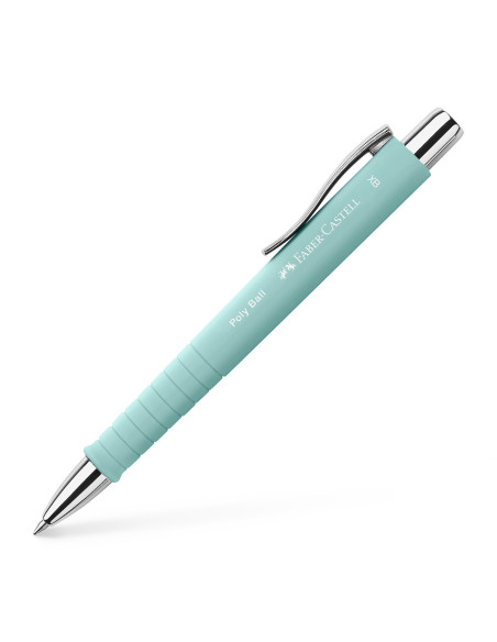 FC241105,Pix cu mecanism si grip bleu caraibe poly ball Faber-castell