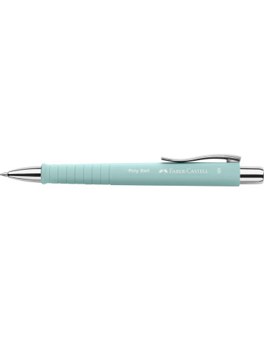 FC241105,Pix cu mecanism si grip bleu caraibe poly ball Faber-castell