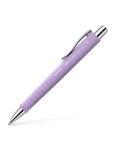 FC241104,Pix cu mecanism si grip lila poly ball Faber-castell