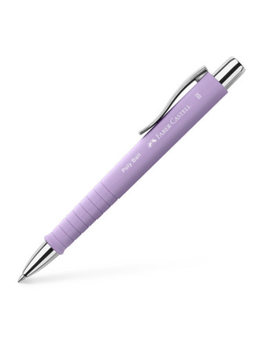 FC241104,Pix cu mecanism si grip lila poly ball Faber-castell