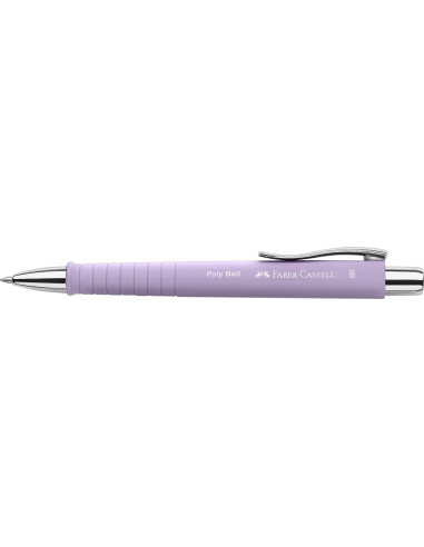 FC241104,Pix cu mecanism si grip lila poly ball Faber-castell
