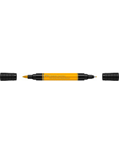 FC162109-4,Pitt artist pen dual marker galben crom inchis 109 Faber-castell - Set 4 2
