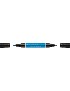 FC162110-4,Pitt artist pen dual marker albastru phtalo 110 Faber-castell - Set 4 2
