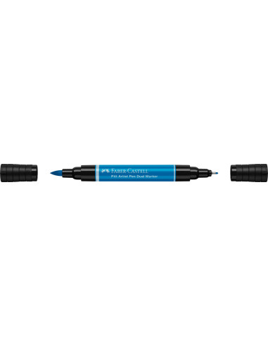FC162110-4,Pitt artist pen dual marker albastru phtalo 110 Faber-castell - Set 4