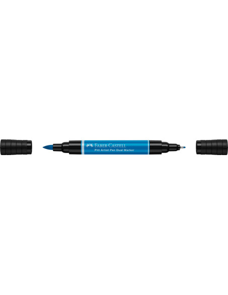 FC162110-4,Pitt artist pen dual marker albastru phtalo 110 Faber-castell - Set 4