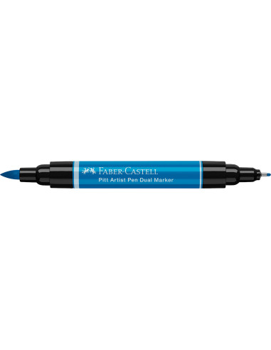 FC162110-4,Pitt artist pen dual marker albastru phtalo 110 Faber-castell - Set 4