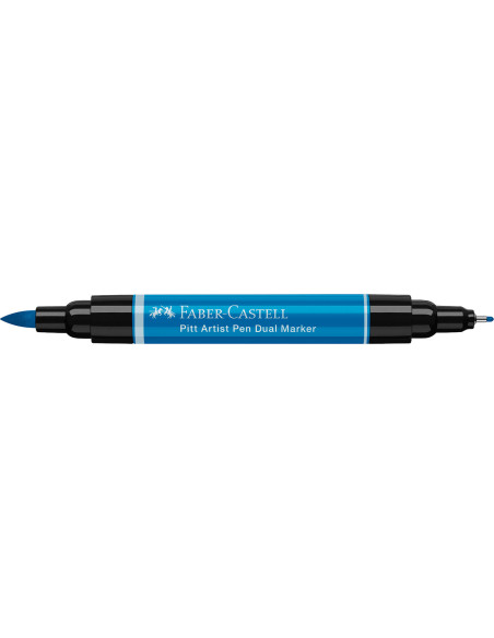 FC162110-4,Pitt artist pen dual marker albastru phtalo 110 Faber-castell - Set 4