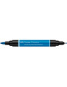 FC162110-4,Pitt artist pen dual marker albastru phtalo 110 Faber-castell - Set 4