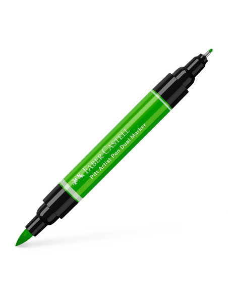 FC162112-4,Pitt artist pen dual marker verde frunza 112 Faber-castell - Set 4