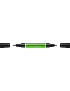 FC162112-4,Pitt artist pen dual marker verde frunza 112 Faber-castell - Set 4 2
