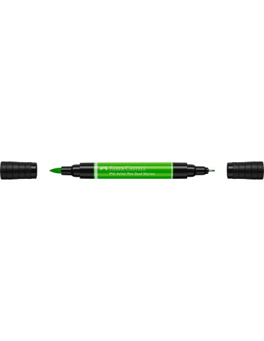 FC162112-4,Pitt artist pen dual marker verde frunza 112 Faber-castell - Set 4