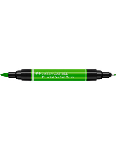 FC162112-4,Pitt artist pen dual marker verde frunza 112 Faber-castell - Set 4