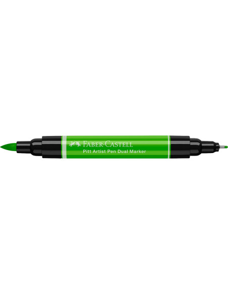 FC162112-4,Pitt artist pen dual marker verde frunza 112 Faber-castell - Set 4