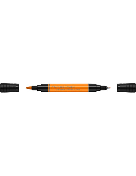 FC162113-4,Pitt artist pen dual marker portocaliu glazurat 113 Faber-castell - Set 4
