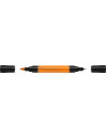 FC162113-4,Pitt artist pen dual marker portocaliu glazurat 113 Faber-castell - Set 4