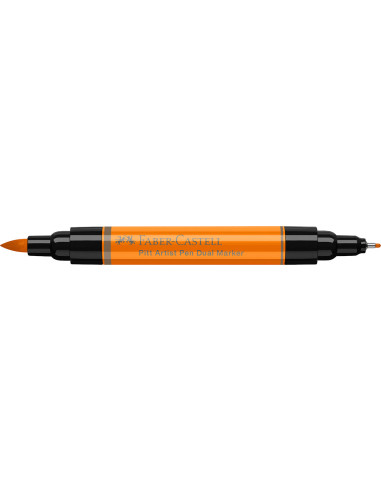 FC162113-4,Pitt artist pen dual marker portocaliu glazurat 113 Faber-castell - Set 4