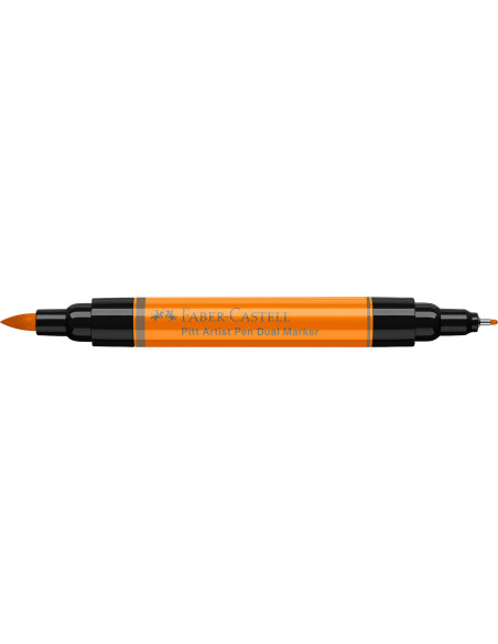 FC162113-4,Pitt artist pen dual marker portocaliu glazurat 113 Faber-castell - Set 4