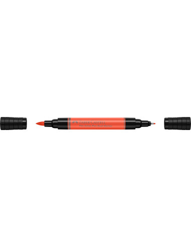 FC162118-4,Pitt artist pen dual marker rosu scarlet 118 Faber-castell - Set 4