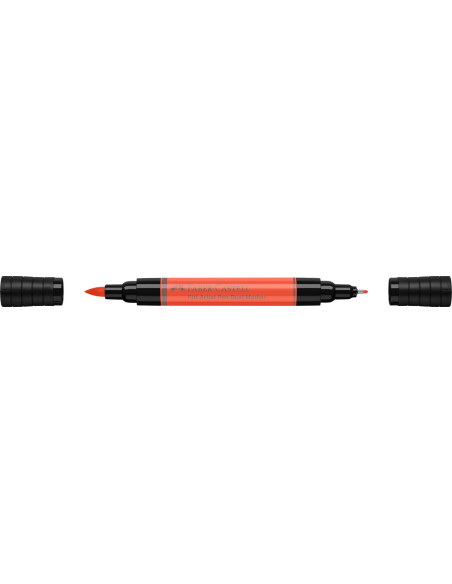 FC162118-4,Pitt artist pen dual marker rosu scarlet 118 Faber-castell - Set 4