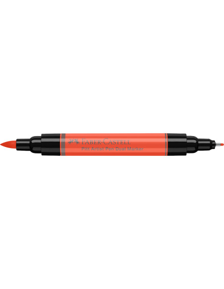 FC162118-4,Pitt artist pen dual marker rosu scarlet 118 Faber-castell - Set 4