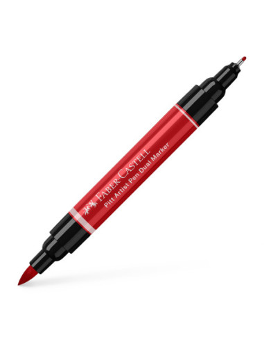 FC162119-4,Pitt artist pen dual marker rosu intens 219 Faber-castell - Set 4