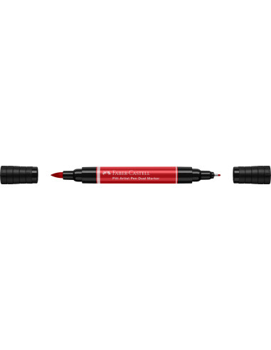 FC162119-4,Pitt artist pen dual marker rosu intens 219 Faber-castell - Set 4
