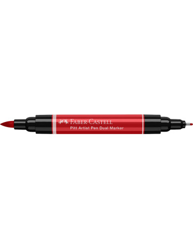FC162119-4,Pitt artist pen dual marker rosu intens 219 Faber-castell - Set 4