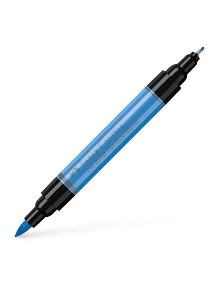 FC162120-4,Pitt artist pen dual marker albastru ultramarin 120 Faber-castell - Set 4