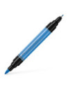 FC162120-4,Pitt artist pen dual marker albastru ultramarin 120 Faber-castell - Set 4