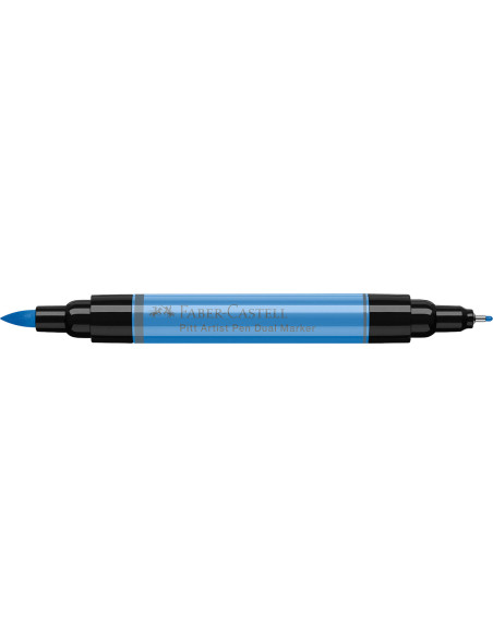 FC162120-4,Pitt artist pen dual marker albastru ultramarin 120 Faber-castell - Set 4