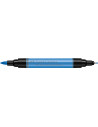 FC162120-4,Pitt artist pen dual marker albastru ultramarin 120 Faber-castell - Set 4