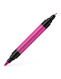 FC162125-4,Pitt artist pen dual marker roz purpuriu mediu 125 Faber-castell - Set 4