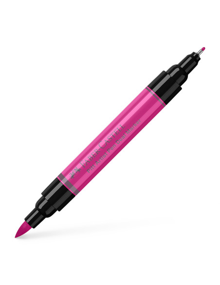 FC162125-4,Pitt artist pen dual marker roz purpuriu mediu 125 Faber-castell - Set 4