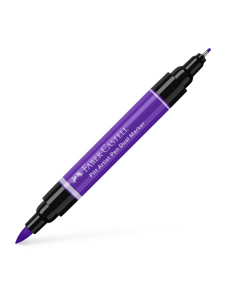 FC162136-4,Pitt artist pen dual marker violet purpuriu 136 Faber-castell - Set 4
