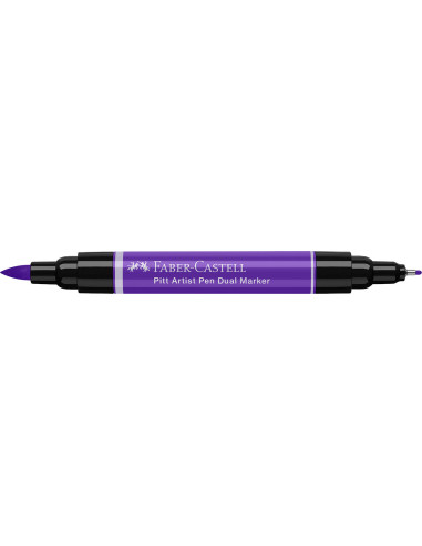 FC162136-4,Pitt artist pen dual marker violet purpuriu 136 Faber-castell - Set 4