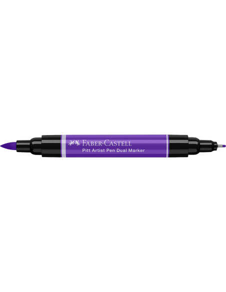 FC162136-4,Pitt artist pen dual marker violet purpuriu 136 Faber-castell - Set 4