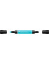 FC162154-4,Pitt artist pen dual marker turcoaz cobalt deschis 154 Faber-castell - Set 4
