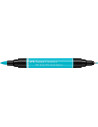 FC162154-4,Pitt artist pen dual marker turcoaz cobalt deschis 154 Faber-castell - Set 4