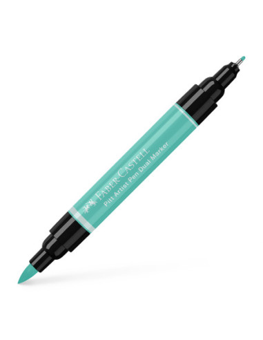 FC162161-4,Pitt artist pen dual marker verde phtalo 161 Faber-castell - Set 4