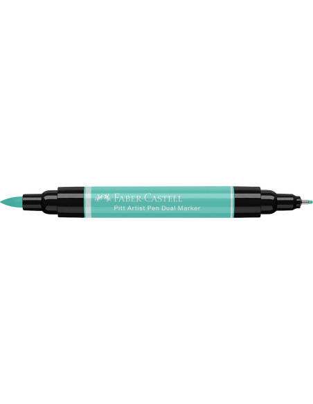 FC162161-4,Pitt artist pen dual marker verde phtalo 161 Faber-castell - Set 4