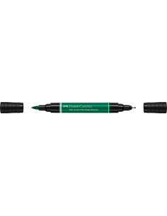 FC162164-4,Pitt artist pen dual marker verde phtalo inchis 264 Faber-castell - Set 4 2