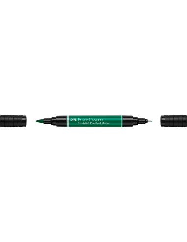 FC162164-4,Pitt artist pen dual marker verde phtalo inchis 264 Faber-castell - Set 4
