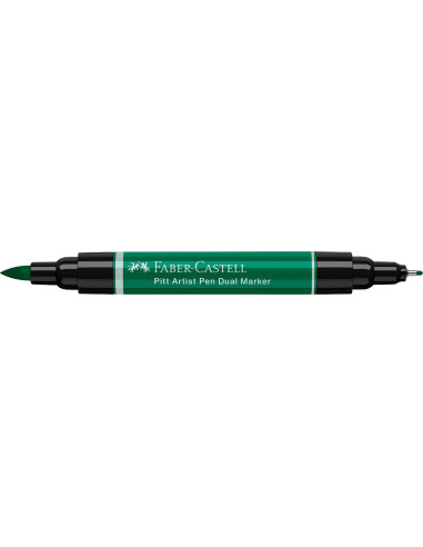 FC162164-4,Pitt artist pen dual marker verde phtalo inchis 264 Faber-castell - Set 4
