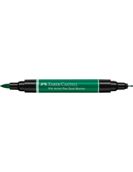 FC162164-4,Pitt artist pen dual marker verde phtalo inchis 264 Faber-castell - Set 4