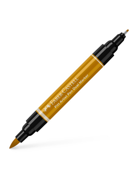 FC162168-4,Pitt artist pen dual marker auriu verzui 268 Faber-castell - Set 4
